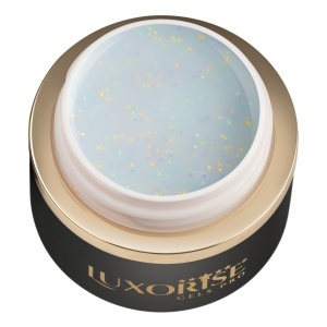 Gel UV Constructie Unghii Confetti Cake LUXORISE 15ml, Blue Frosting - Img 2