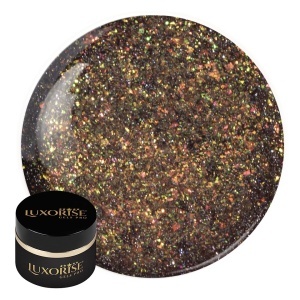 Gel UV Constructie Unghii RevoFlex LUXORISE 15ml, Gold Prestige - Img 1
