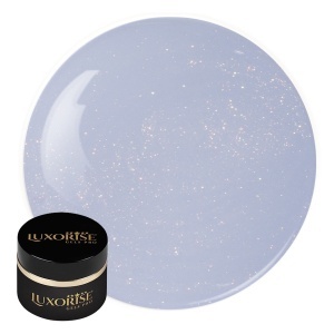 Gel UV Constructie Unghii RevoFlex LUXORISE - Pearlized Blue, 15ml - Img 1