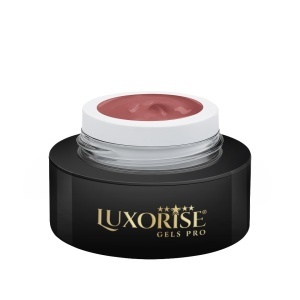 Gel UV Nail Art Babyboomer LUXORISE Cushion Ombre Velvet - Dusty Raspberry, 2ml - Img 2