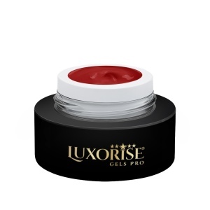 Gel UV Nail Art Babyboomer LUXORISE Cushion Ombre Velvet - Rich Crimson, 2ml - Img 2