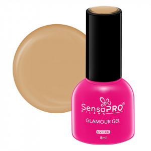 Oja Semipermanenta Glamour Gel SensoPRO Milano - #20 Perfect Coffee, 8ml