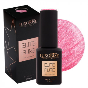 Oja Semipermanenta Hema Free ELITE PURE LUXORISE - Refined Rose, 15ml