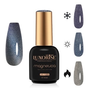 Oja Semipermanenta LUXORISE MAGNETICA - ThermoCharm, Amethyst Aura 10ml