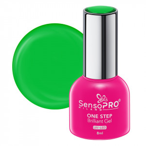 Oja Semipermanenta One Step Brilliant Gel SensoPRO Milano - #103 Evergreen Vibe, 8ml