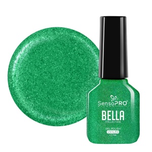 Oja Semipermanenta SensoPRO Milano, BELLA Collection - Green Burst 7ml