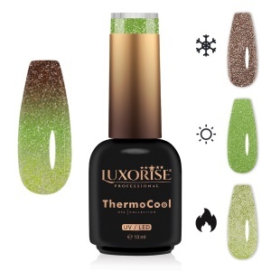 Oja Semipermanenta Termica 3 Culori LUXORISE ThermoCool, Serene Mind 10ml