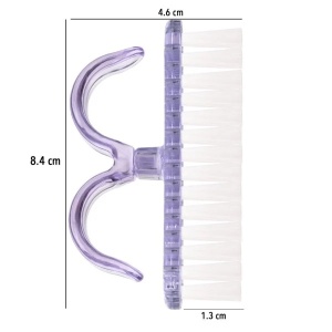 Perie Praf Unghii SensoPRO Milano - Crystal Purple - Img 2