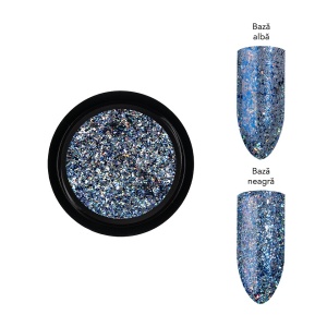 Pigment Unghii Galaxy Dreams LUXORISE, Sapphire Night - Img 2