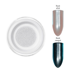 Pigment Unghii Glass Glaze LUXORISE - Abyssal Gold - Img 2