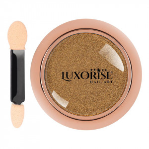 Pigment Unghii LUXORISE Laser, Glitter Gold - Img 3