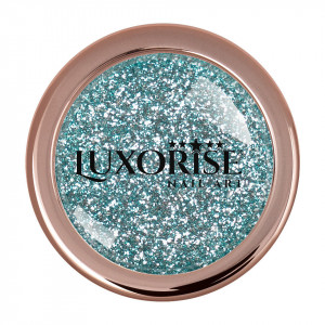 Pigment Unghii LUXORISE Platinum, Pastel Turquoise - Img 3