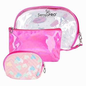 Portfard Cosmetice SensoPRO Milano - Holiday Charm, set 3 buc - Img 2