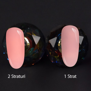 Rubber Base Gel SensoPRO Milano 10ml, Cheesy Pink 80 - Img 2