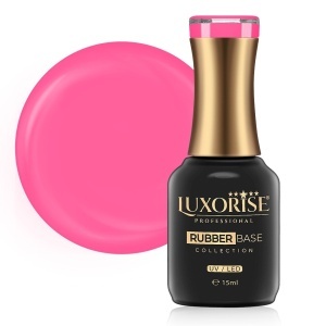 Rubber Base LUXORISE Neon City Collection, Bubblegum 15ml