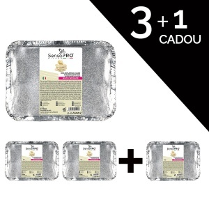 Set 3+1 Gratuit Ceara Epilat Traditionala SensoPRO Milano White Chocolate, 500g