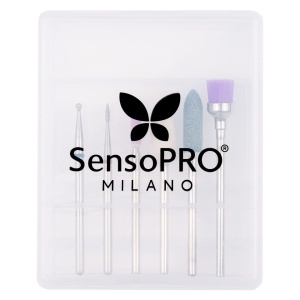Set 6 Capete Freza Unghii SensoPRO Milano #12 - Img 2