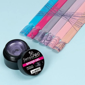 Spider Gel SensoPRO Metallic Lavender, 5 ml - Img 3