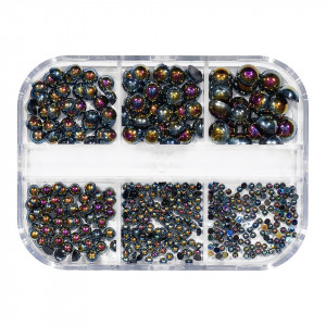 Strasuri Unghii LUXORISE Galaxy Diva, 6 modele - Img 2
