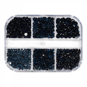 Strasuri Unghii LUXORISE Midnight Beauty, 6 modele - Img 2