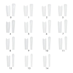 Tipsuri Reutilizabile REVOMAX Two-Piece System Balerina LUXORISE pentru Polygel si Gel - Img 4