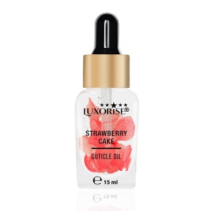 Ulei Cuticule Strawberry Cake-LUXORISE,15ml - Img 2