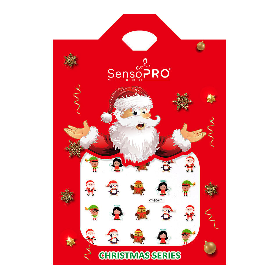 Abtibild Unghii SensoPRO Milano Christmas Wonderland Edition, QY-SD017 - 1 | YEO