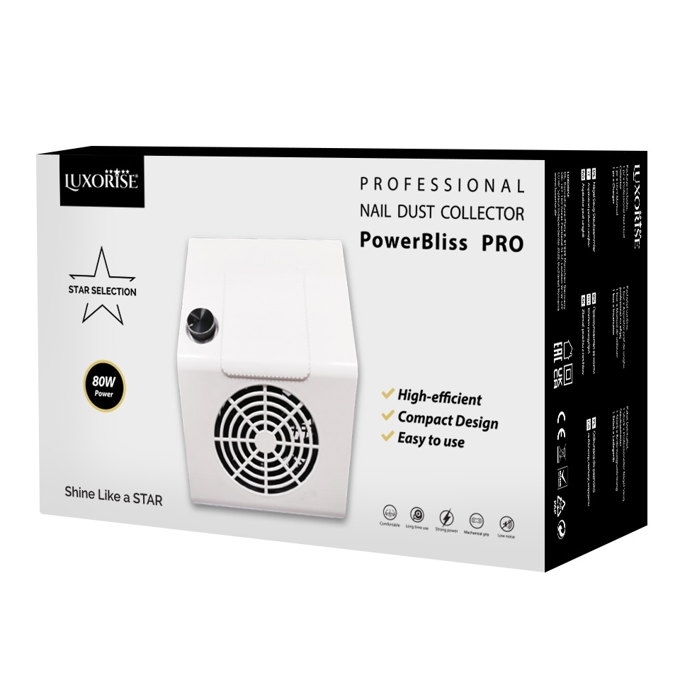 Aspirator PowerBliss PRO 80W - LUXORISE, Alb - 1 | YEO