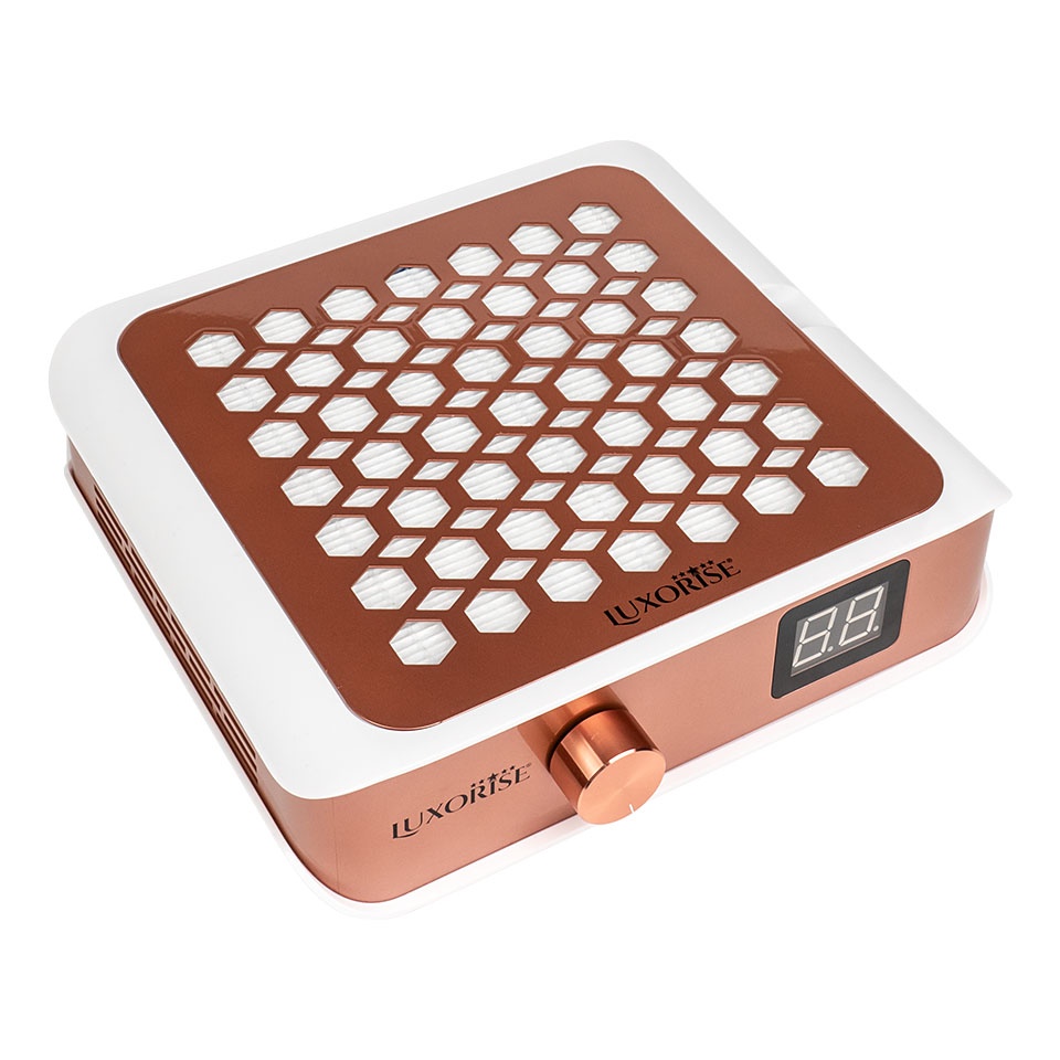 Aspirator Praf Unghii cu Display 60W Precision Elite - LUXORISE, Rose gold - 2 | YEO