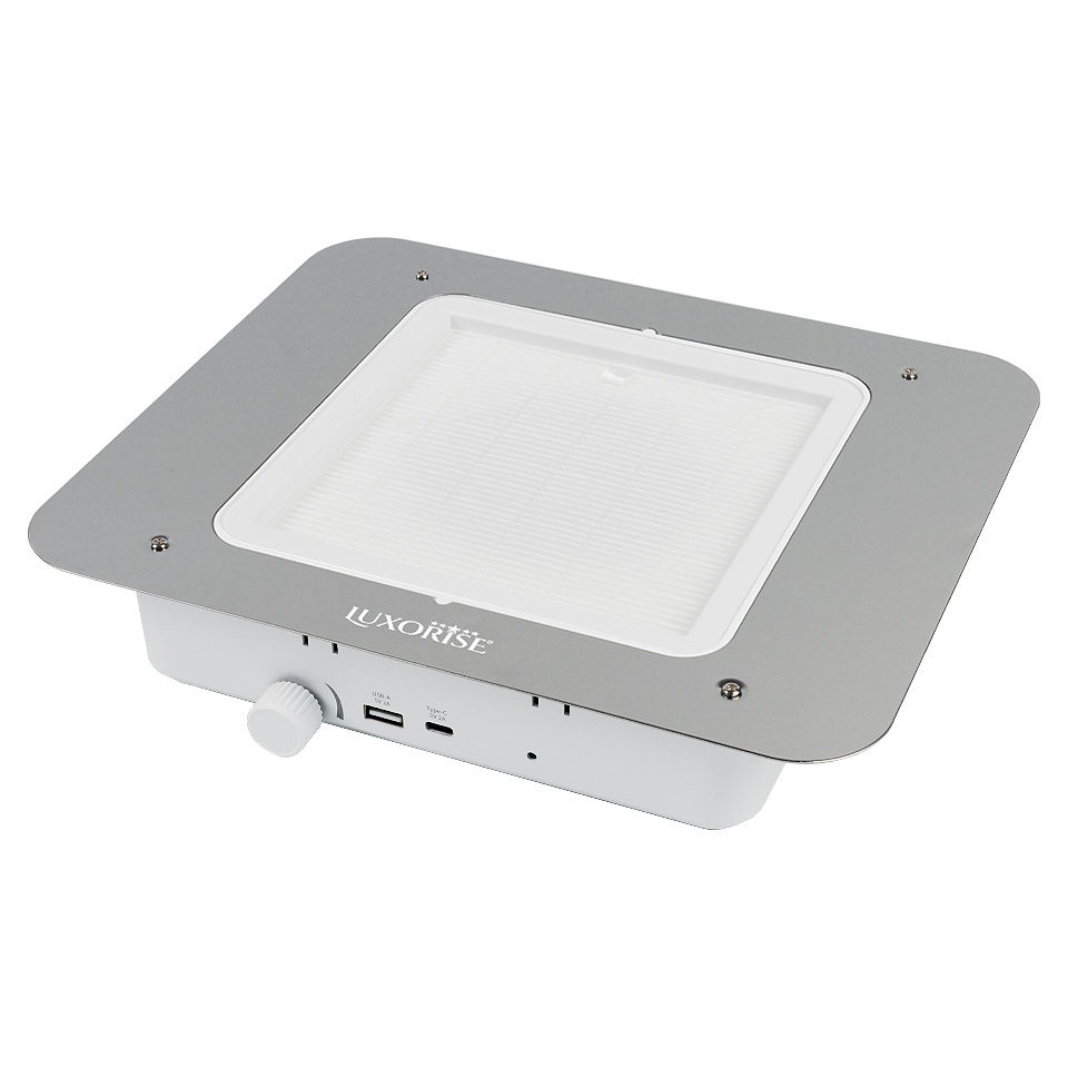 Aspirator Praf Unghii Incorporabil DeskAir PRO 48W - LUXORISE, White - 3 | YEO
