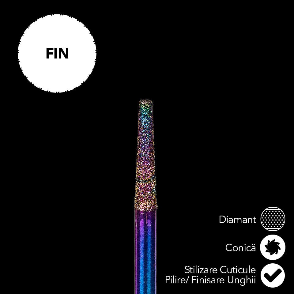 Capat Freza Diamant LUXORISE Conica, fina CD12 - 1 | YEO