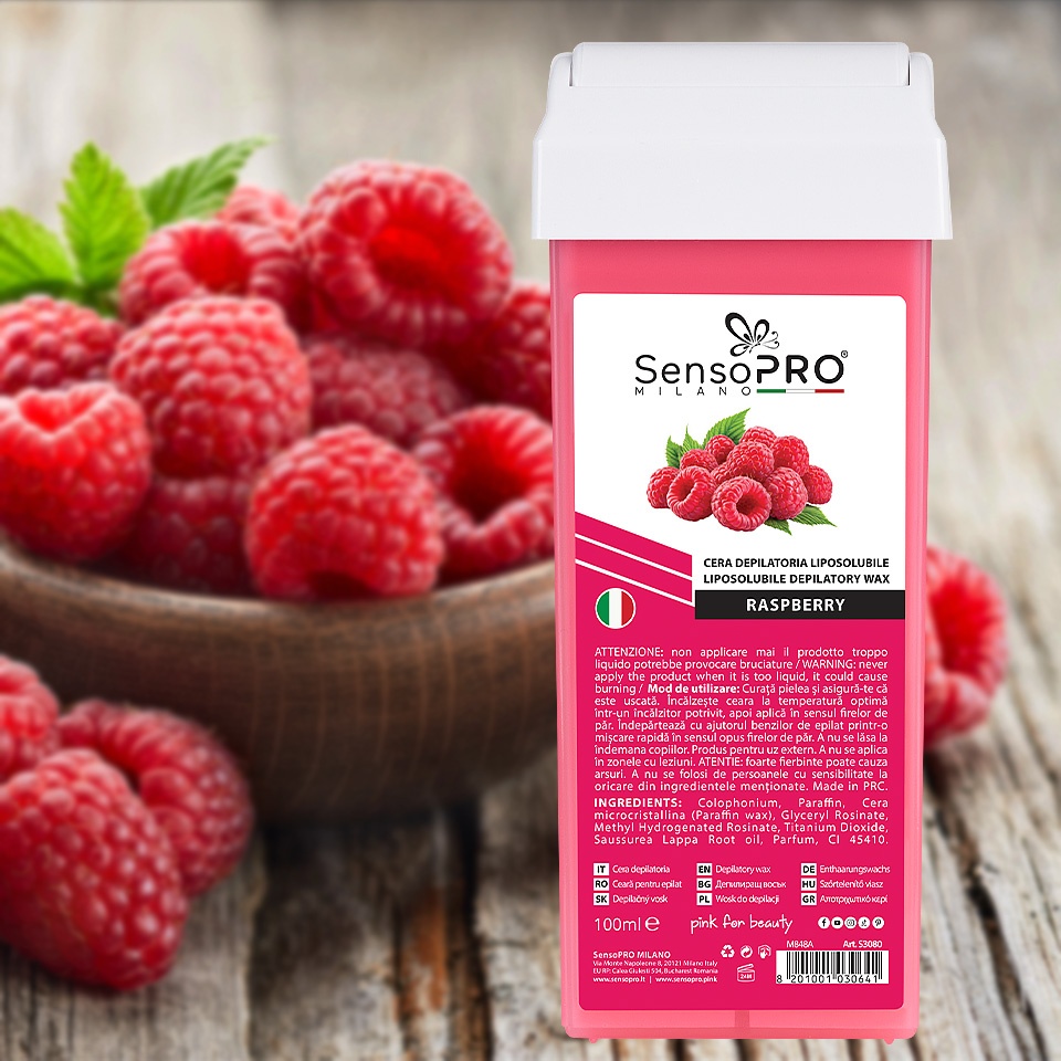 Ceara Cartus SensoPRO Milano, Raspberry 100ml - 1 | YEO