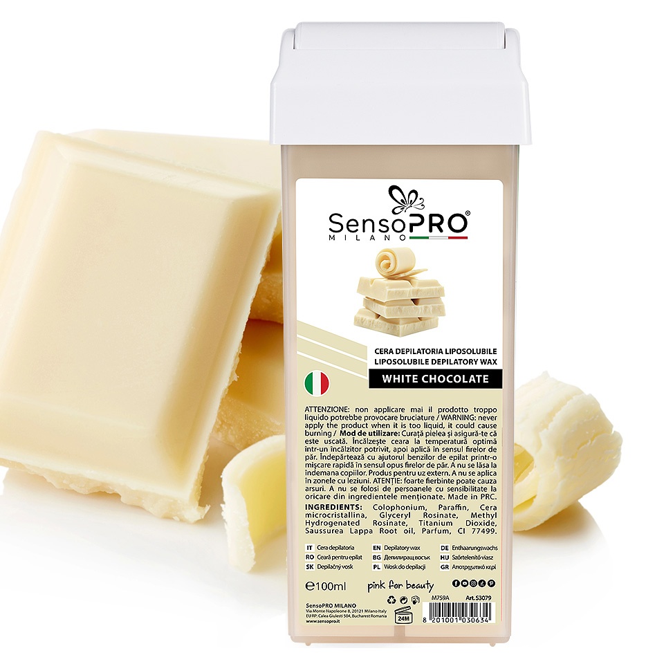Ceara Cartus SensoPRO Milano, White Chocolate 100ml - 1 | YEO