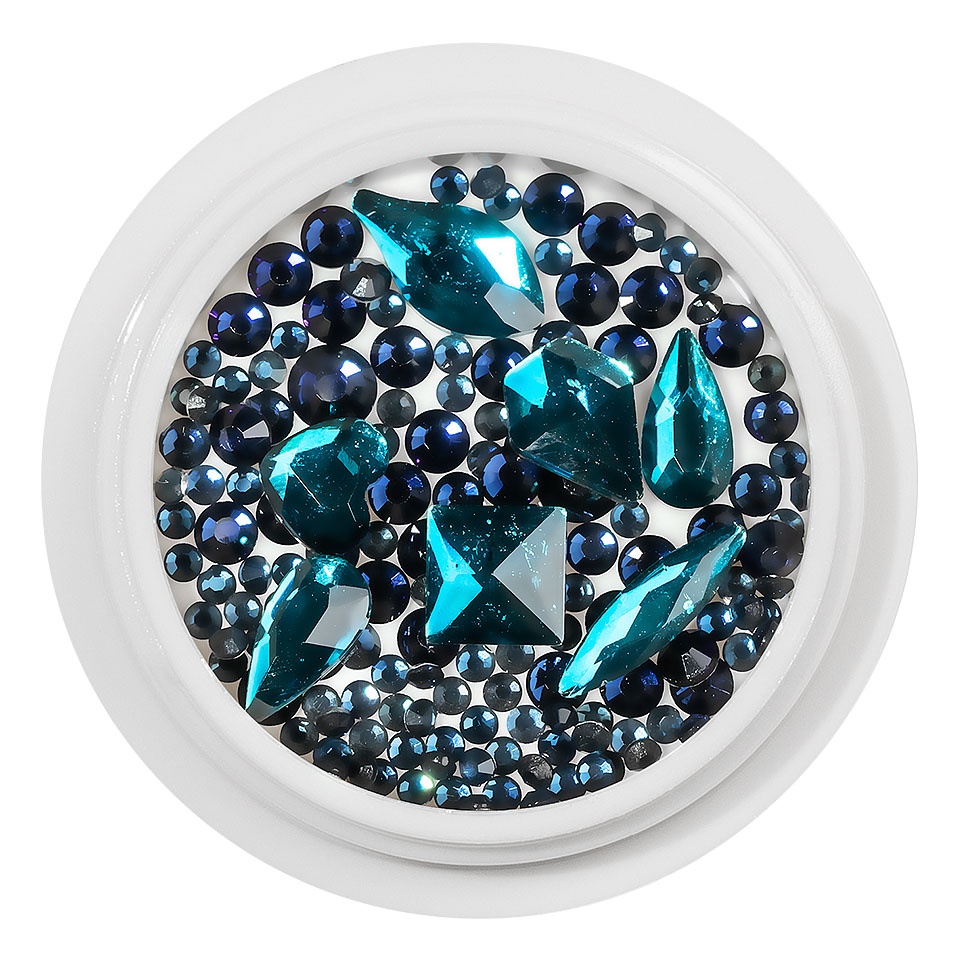 Cristale Unghii LUXORISE, Diamond Blue