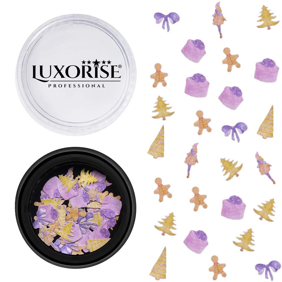 Decoratiune Unghii Christmas Delights #20, LUXORISE - 1 | YEO