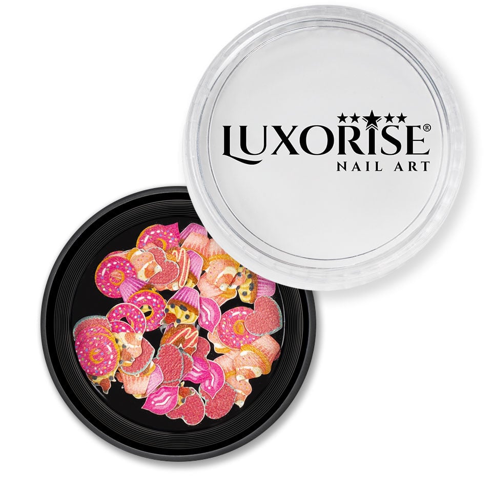 Decoratiuni Unghii Nail Art LUXORISE, Love Cake - 2 | YEO