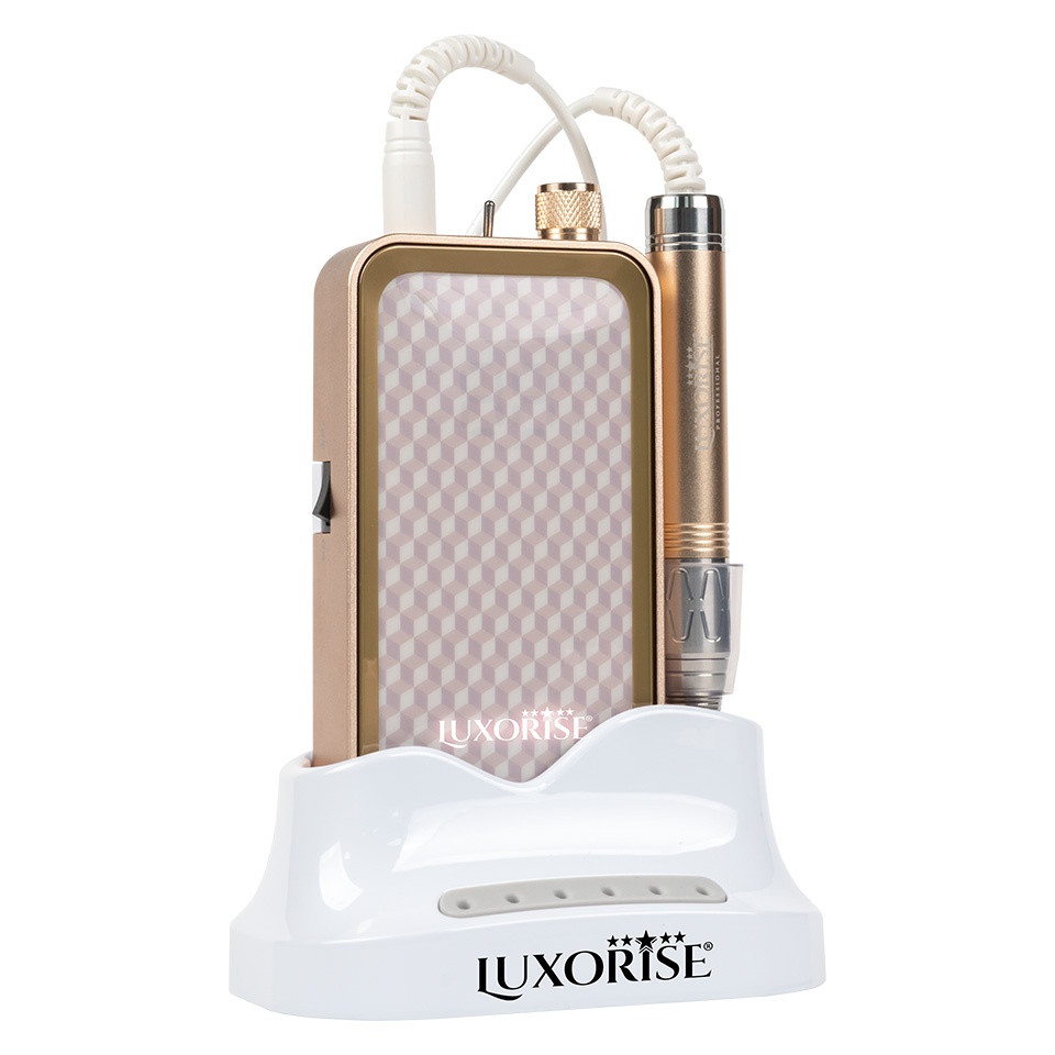 Freza Unghii Portabila QuantumX Elite 35.000RPM - LUXORISE, Gold - 1 | YEO