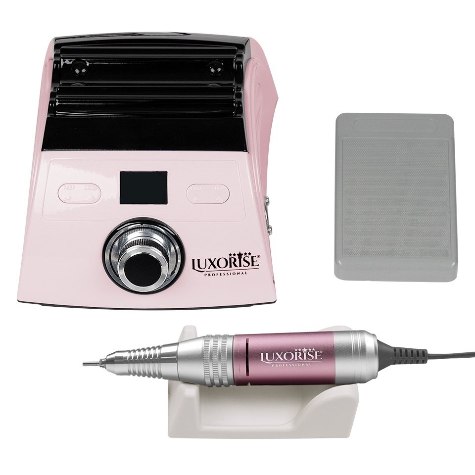 Freza unghii profesionala Energy PRO - LUXORISE , 35.000 RPM, Pink - 3 | YEO