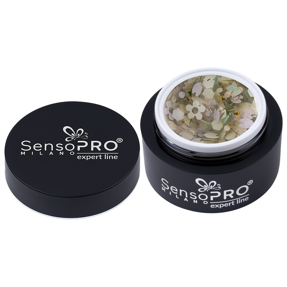 Gel Colorat UV Bloom Dream SensoPRO Milano Expert Line-Dreamy Glow 5 ml - 2 | YEO
