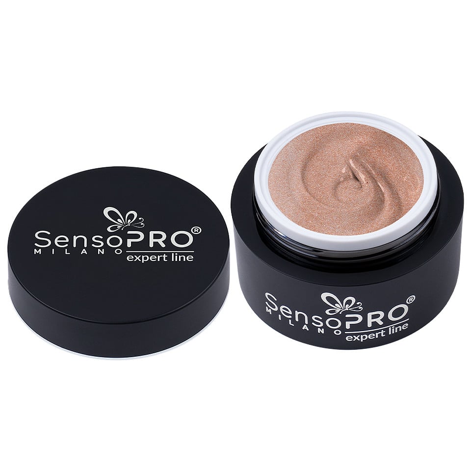 Gel Colorat UV SensoPRO Milano Expert Line - Golden Beach 5ml - 2 | YEO