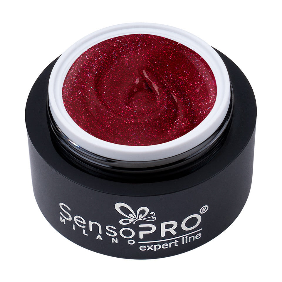 Gel Colorat UV SensoPRO Milano Expert Line - Ruby Haze 5ml - 1 | YEO