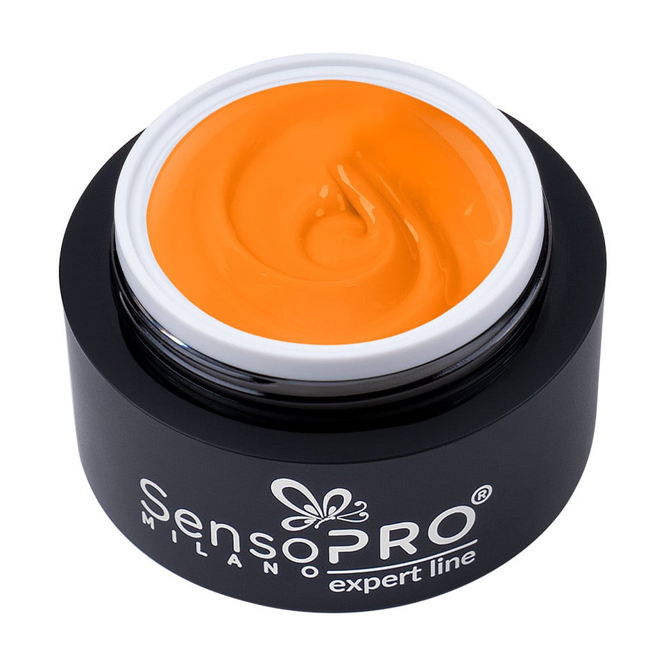 Gel Colorat UV SensoPRO Milano Expert Line - Tango Tangerine 5ml - 1 | YEO