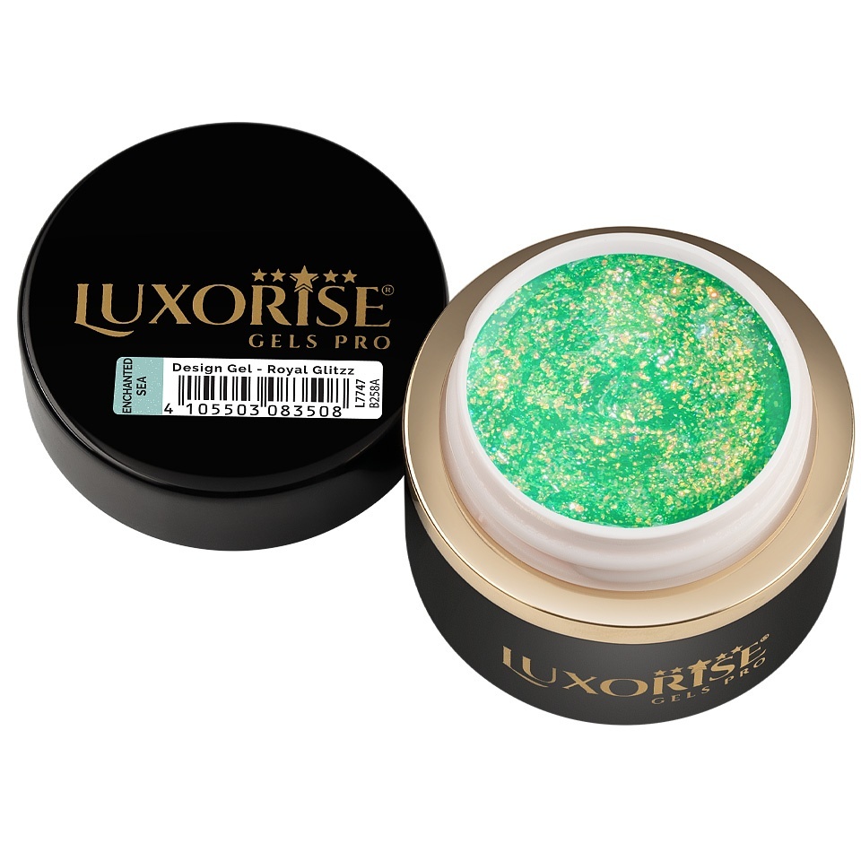 Gel Design 3D LUXORISE - Royal Glitz, Enchanted Sea 5ml - 1 | YEO