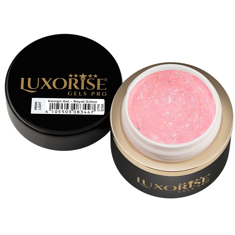Gel Design 3D LUXORISE - Royal Glitz, Prism Light 5ml - 2 | YEO