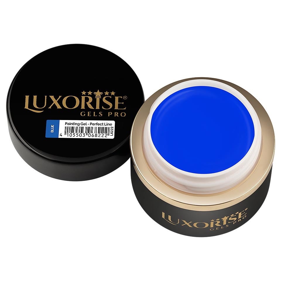 Gel Pictura Unghii LUXORISE Perfect Line - Blue, 5ml - 1 | YEO