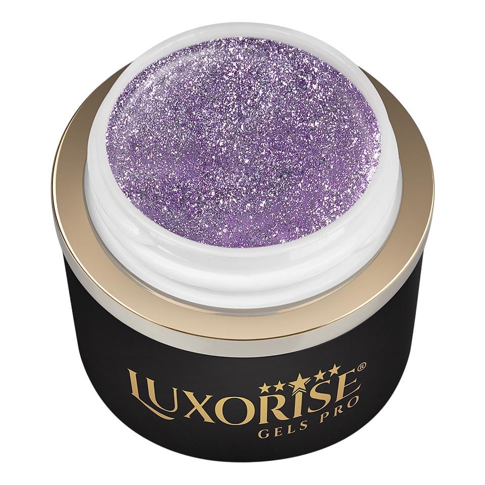 Gel Pictura Unghii LUXORISE Perfect Line - Purple Glam, 5ml - 1 | YEO