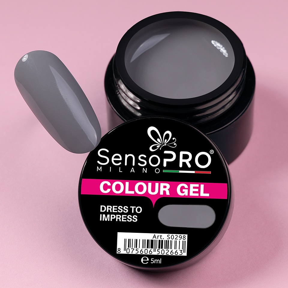 Gel UV Colorat Dress To Impress 5ml, SensoPRO Milano - 3 | YEO