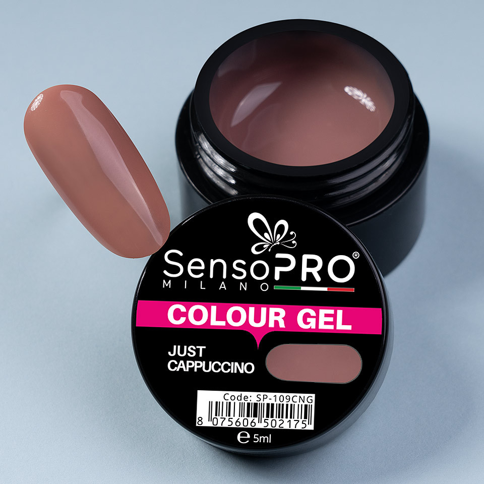 Gel UV Colorat Just Cappuccino, SensoPRO Milano - 3 | YEO