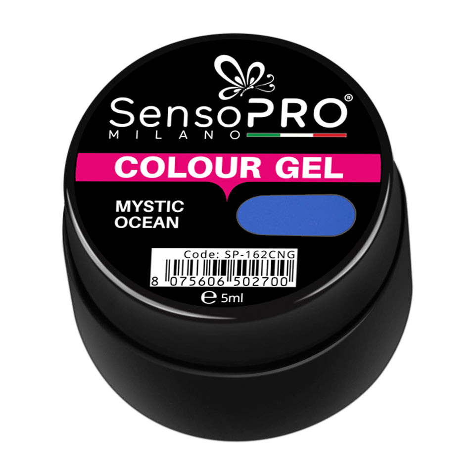 Gel UV Colorat Mystic Ocean 5ml, SensoPRO Milano - 1 | YEO