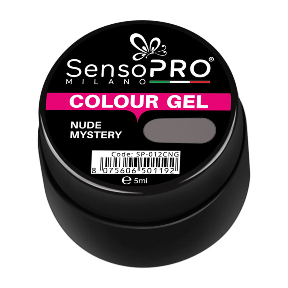 Gel UV Colorat Nude Mystery 5ml, SensoPRO Milano - 1 | YEO